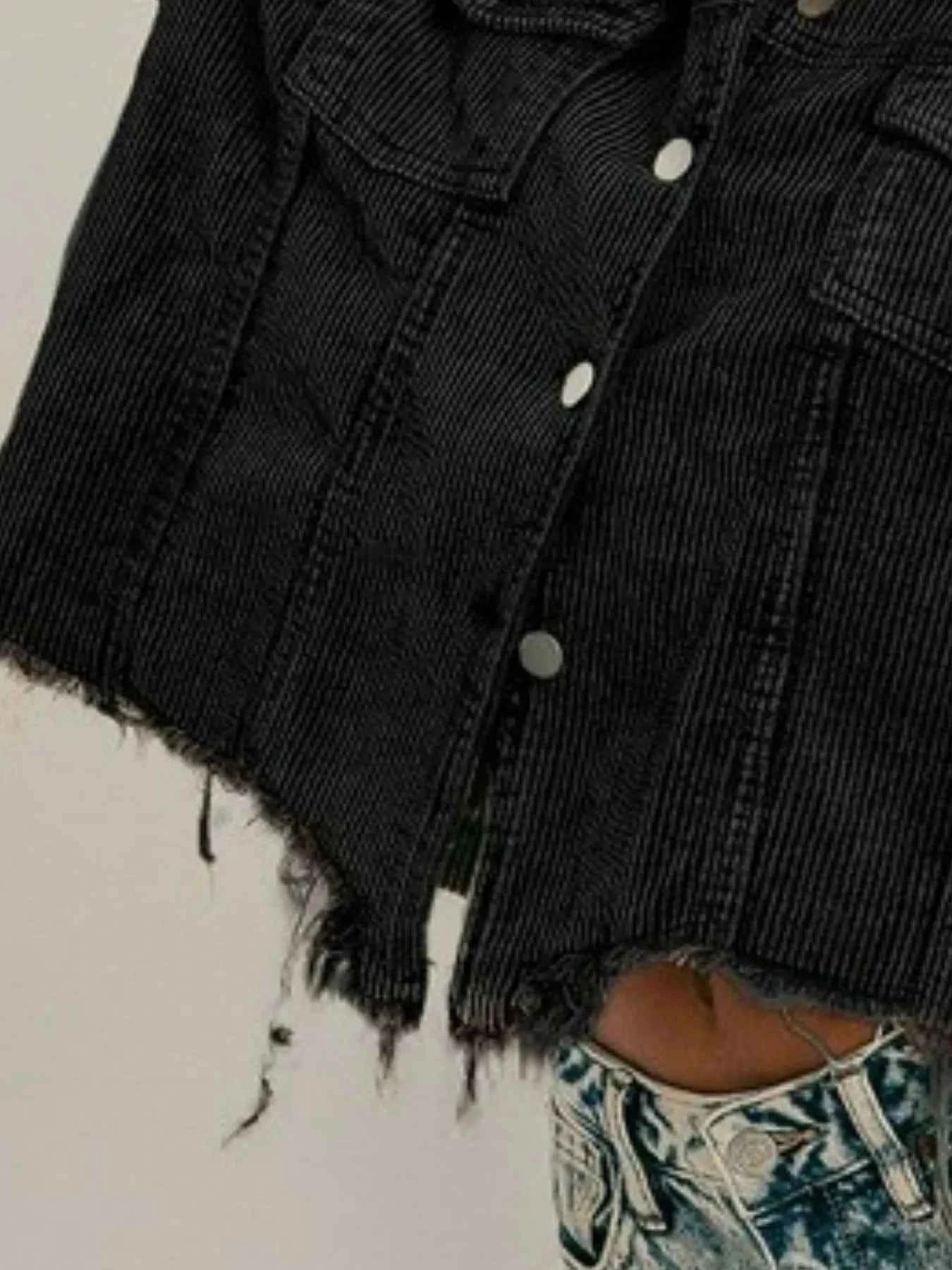 BiBi Vintage Washed Corduroy Jacket
