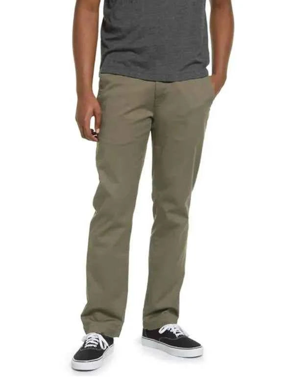 WEIV Men's Slim Straight Easyfit Chino Pant