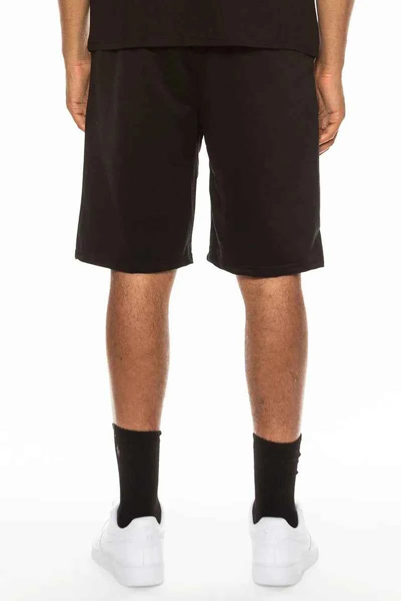 WEIV Men's Full Size Plaid Checkered Band Shorts Plus Size