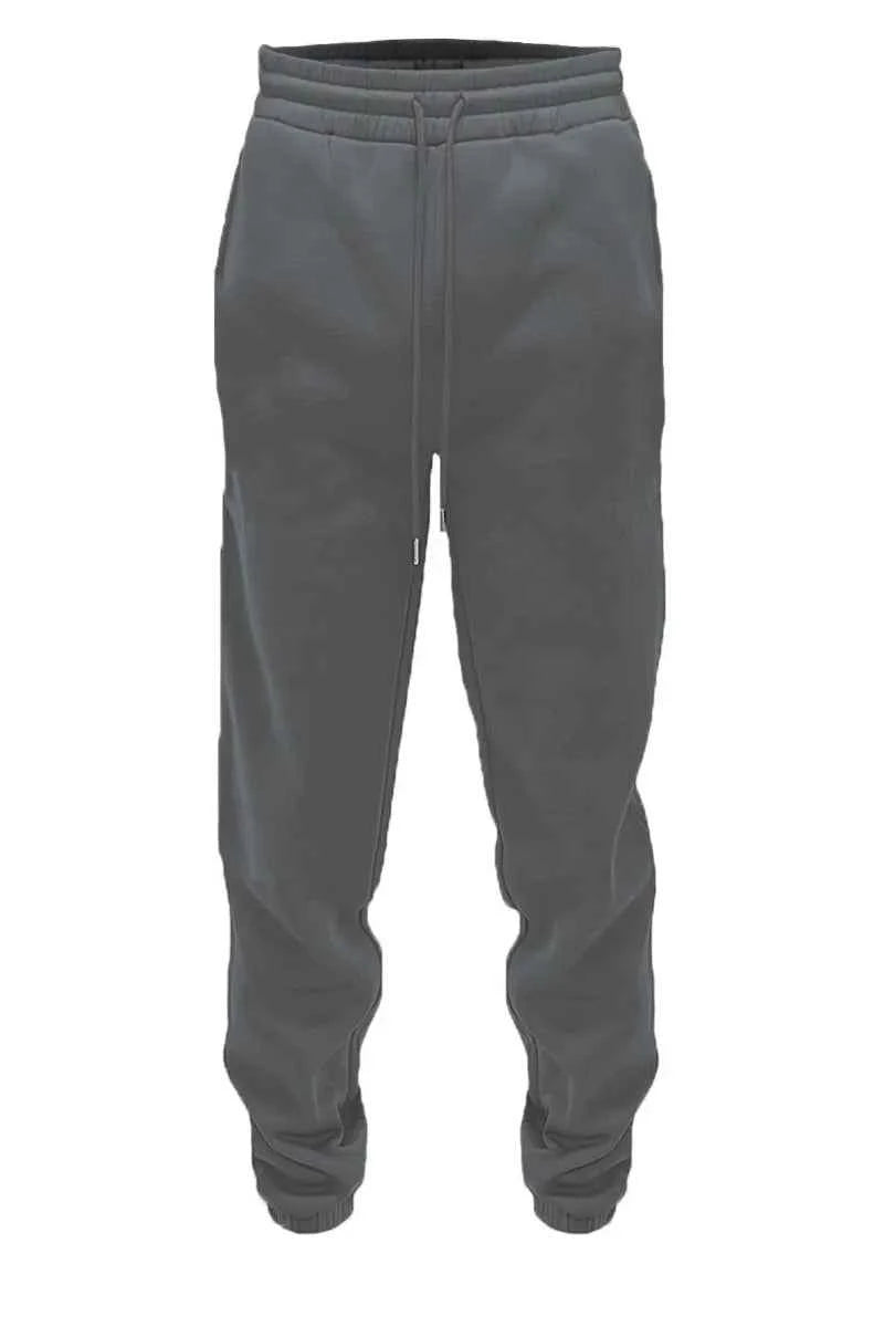 WEIV Men's Full Size Solid Sweat Pant Joggers Plus Size
