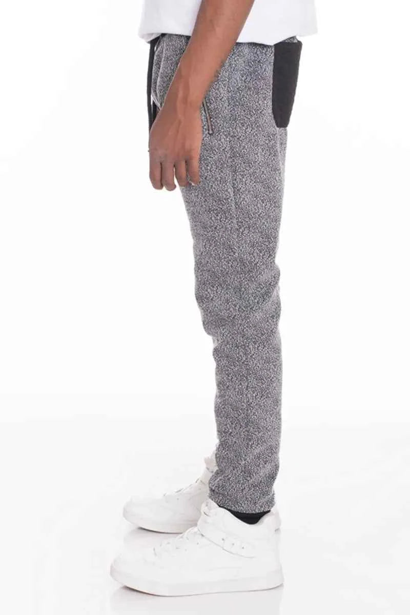 WEIV Men's Marbled Drawstring Jogger