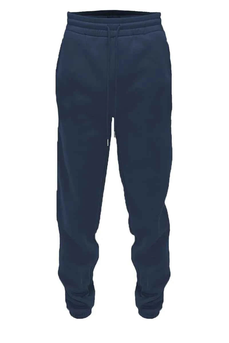 WEIV Men's Full Size Solid Sweat Pant Joggers Plus Size